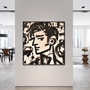 Timo Wedell - Monochrome Mystery - XL - Timo‘s Lichtenstein