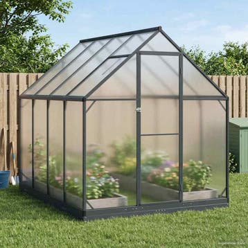 vidaXL Tuin Serre 183,5 x 243,5 x 207 cm, Verzenden