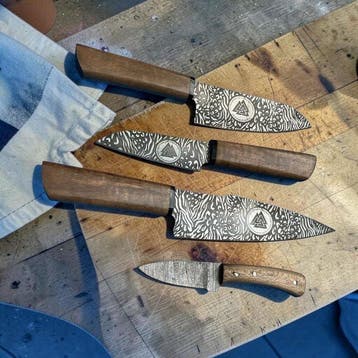 Hand-Forged with Old Steel, Pro Vintage Style Knives_Best