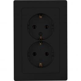 KOPP Wandcontactdoos Paris HK05 - Inbouw Dubbel Stopcontact, Verzenden, Nieuw