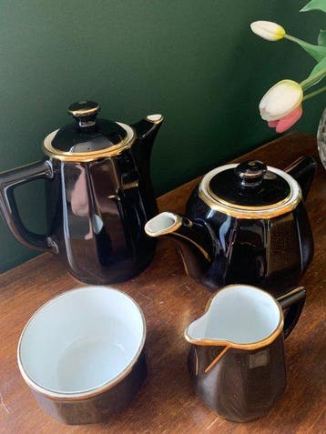 DESHOULIERES FRANCE APILCO - Service à thé et café (6) -