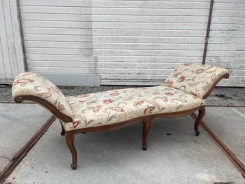 Canapé - Hout, Textiel - Italiaanse mid-century