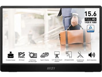 MSI PRO MP161 E2 - Draagbare monitor - 15,6 Full HD, Computers en Software, Verzenden, Nieuw, MSI