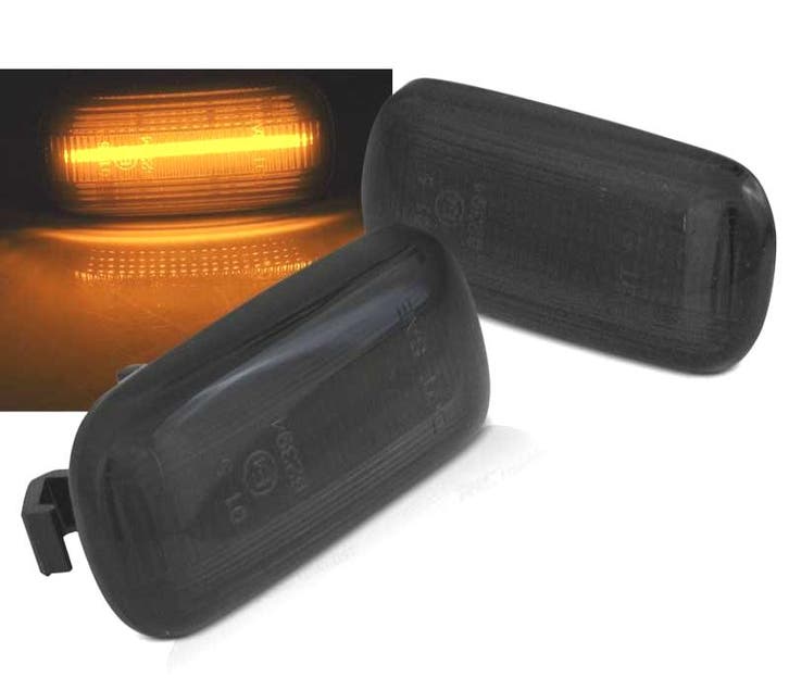 CLIGNOTANTS LATÉRAUX AUDI A4 B6 00-04 A4 B7 04-08 LED FUMÉ, Auto-onderdelen, Verlichting, Verzenden