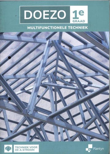 DOEZO 1e graad Leerwerkboek Multifunctionele techniek (incl., Boeken, Verzenden, Zo goed als nieuw, Wim Broos