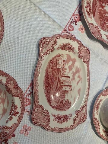 Johnson Bros. - Ontbijtservies (21) - Old Britain Castles -