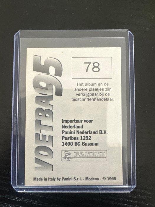 1995 Panini Voetbal95 Ronaldo 78 Original edition - 1, Verzamelen, Stickers