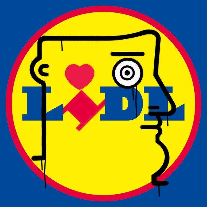 IABO - Love LIDL, Antiquités & Art, Art | Objets design