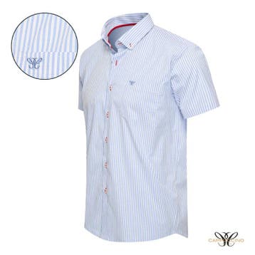 2dekans | Cappuccino Bronte shirt streepjes Lichtblauw -, Vêtements | Femmes, T-shirts, Ophalen of Verzenden