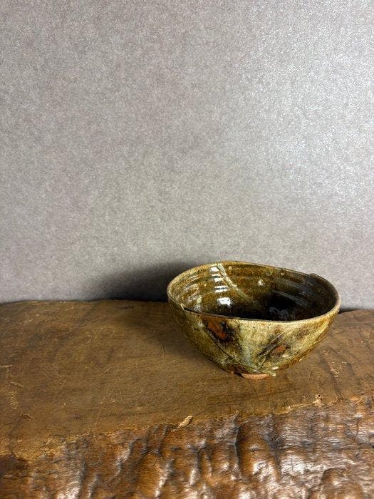 Katsuyuki Kato - Chawan - Keramiek - Mino Iga Chawan, Antiek en Kunst, Antiek | Overige Antiek