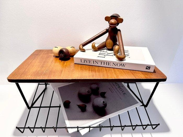 Wandrek - Teak, Antiek en Kunst, Kunst | Designobjecten