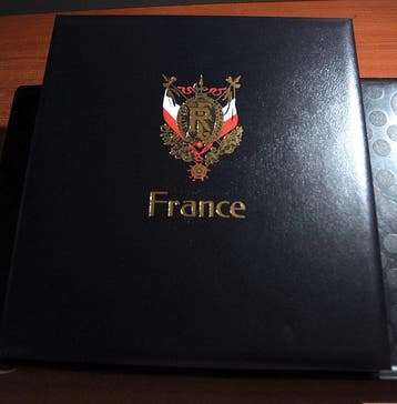 Accessoires Frankrijk - Een leeg luxe DAVO album met