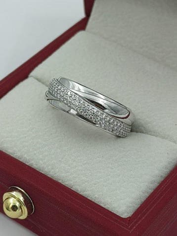 Piaget - Ring - Possession - 18 karaat Witgoud - 1.50ct. tw., Nieuw