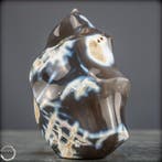 Vlam van de zee – natuurlijke Orka-agaat- Vlam uit