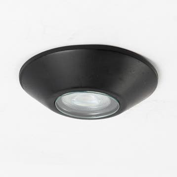 Spots inbouw Messing Plafondspot Gemini Antiek Zwart, Verzenden