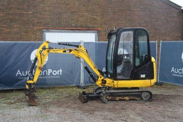 Veiling: Minigraver Caterpillar 301.7D Diesel 13.4kW 2017, Zakelijke goederen, Ophalen