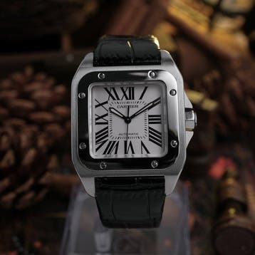 Cartier - Santos - Zonder minimumprijs - 333942CE - Heren -, Nieuw