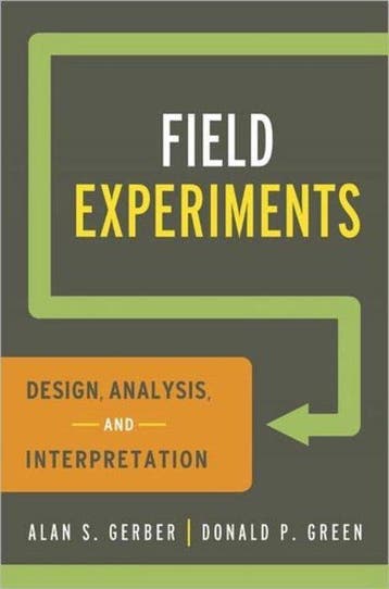 Field Experiments 9780393979954 Alan S Gerber, Verzenden, Alan S Gerber