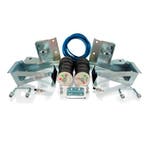 Peugeot X230 Boxer AL-KO Dunlop Hulpluchtveringset 2-weg sys, Verzenden