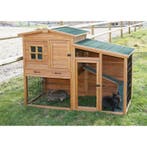Kleinveehok fortuna 160x80x117cm incl.buitenren als, Nieuw