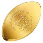 Tsjaad. 3000 Francs 1/1000 oz 999 Fine Gold 3000 CFA Francs