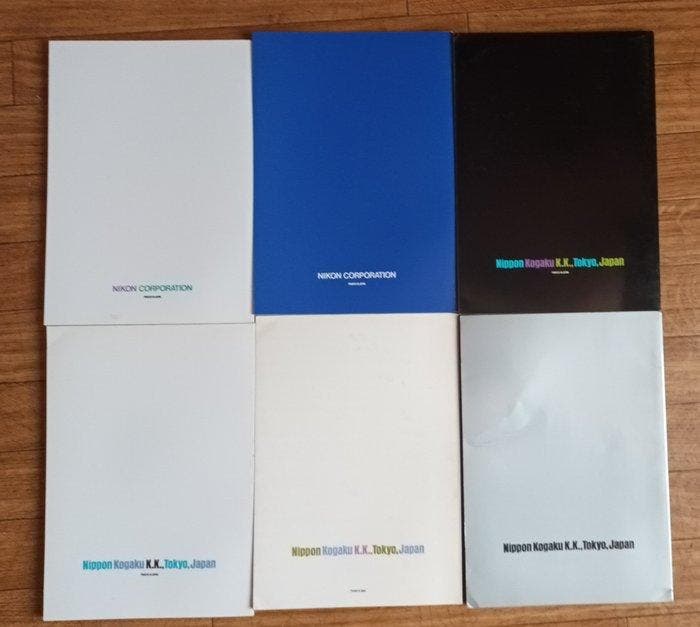 collectif - Lot de 6 Livres Nikon Photo contest, Audio, Tv en Foto, Fotocamera's Analoog