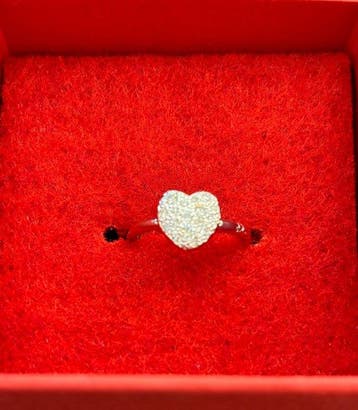 Pomellato - Bague - DoDo - 18 carats Or blanc - 0.20ct. tw., Bijoux, Sacs & Beauté, Bagues