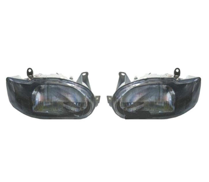 PHARES POUR FORD ESCORT 95-00 FOND NOIR, Auto-onderdelen, Verlichting, Verzenden