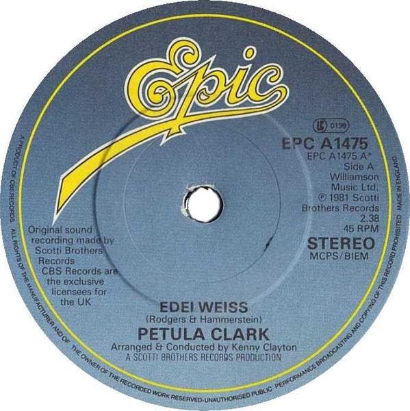 Petula Clark - Edelweiss, Cd's en Dvd's, Vinyl | Pop, Gebruikt, Verzenden