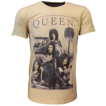 Queen Vintage Frame T-Shirt - Officiële Merchandise