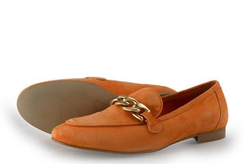 Hampton Bays Loafers in maat 40 Oranje, Verzenden, Overige typen