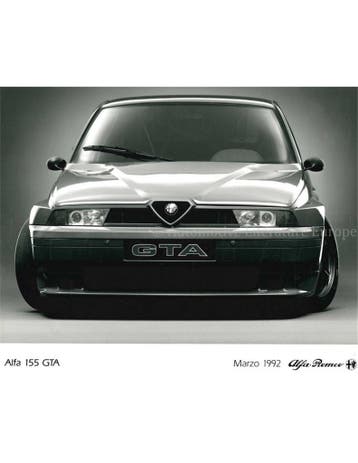1992 ALFA ROMEO 155 GTA PERSFOTO, Nieuw