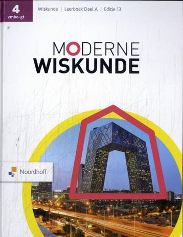 4a vmbo-gt / Moderne Wiskunde / Leerboek 9789001052799, Verzenden, Gelezen