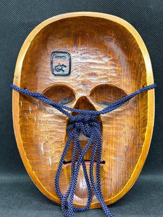 Noh masker - Hout, Hoogwaardig houten, gesculpteerd, Antiek en Kunst, Antiek | Overige Antiek