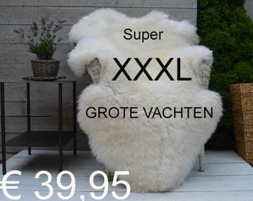 Schapenvacht XXXL schapenhuid schapenvel MEGA GROOT € 39,95, Verzenden, Nieuw
