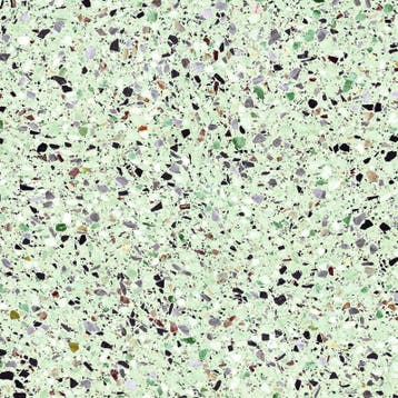 Vloertegel/Wandtegel Terre Terrazzo Medley Leaf Groen 60x60, 60 cm of meer, Nieuw, Ophalen of Verzenden, 10 m² of meer