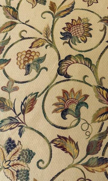 Elegant Gobelin jacquardweefsel met een verfijnd bloemmotief