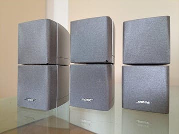 Bose - Silver dual-cube Luidsprekerset