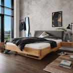 Van Schaik Valento Massief Houten Ledikant - 200 x 200, Huis en Inrichting, Slaapkamer | Bedden, Nieuw