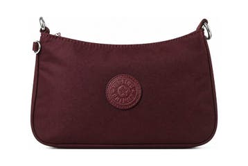 Kipling Clutch Paars, Verzenden, Zo goed als nieuw, Paars