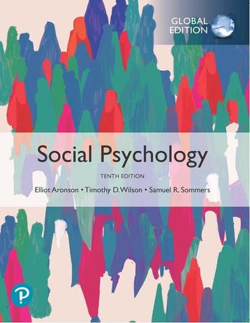 Social Psychology, Global Edition 9781292341477, Verzenden, Elliot Aronson