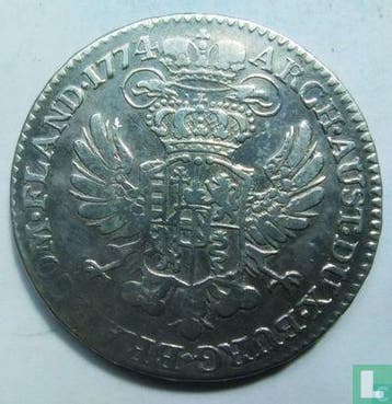 Oostenrijkse Nederlanden ½ kronenthaler 1774, Verzenden, Losse munt