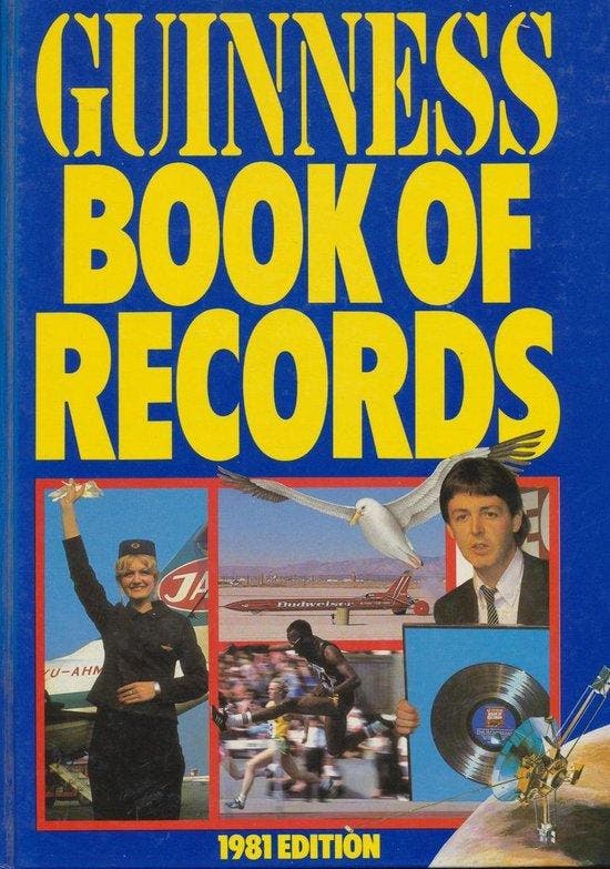 Guinness Book of Records 1981 Edition - McWhirter, Boeken, Overige Boeken, Verzenden