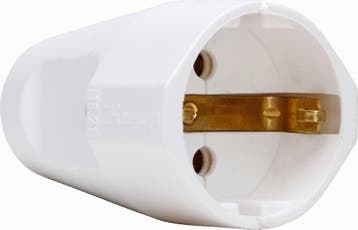 Kopp Contrast Stekker RA Kunststof 16A Arctic Wit -, Doe-het-zelf en Bouw, Verzenden, Nieuw