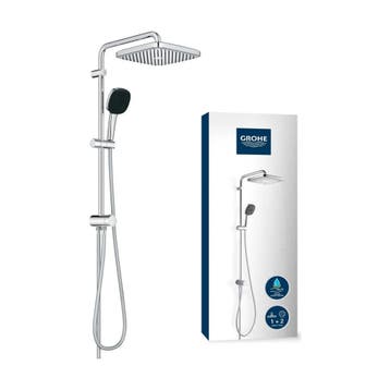 GROHE Vitalio Comfort 250 douchesysteem zonder kraan, chroom, Maison & Meubles, Ophalen of Verzenden