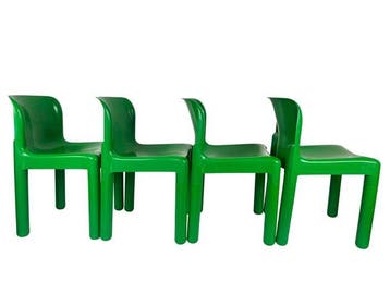 Kartell - Carlo Bartoli - Stoel (4) - 4875 - Polypropyleen