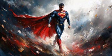 Iconica - Hero of Metropolis - unique 1/1 XXL (100 x 200 cm)