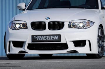 Rieger voorbumper | 1er E82, E88 (182 / 1C): 10.07- - Coupé,, Verzenden