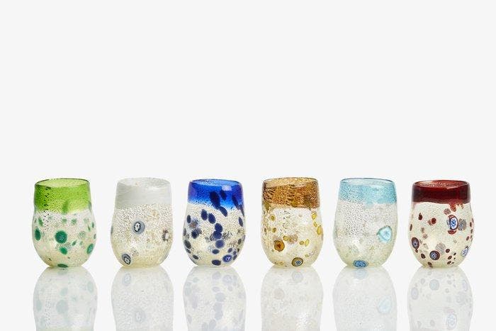 Ribes the Art of Glass - Maryana Iskra - Drinkset (6) -, Antiek en Kunst, Antiek | Glaswerk en Kristal