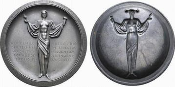 Medaille Wuerttemberg-stuttgart, Stadt, Verzenden